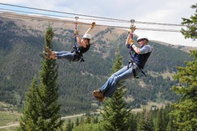 Zip Lining in Buena Vista